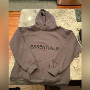 Essentials taupe hoodie